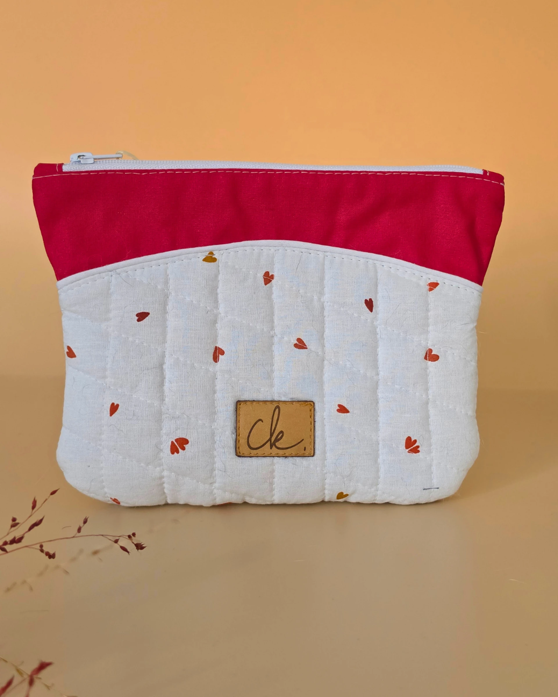 trousse modron matelassée rouge trousse modron matelassée rouge