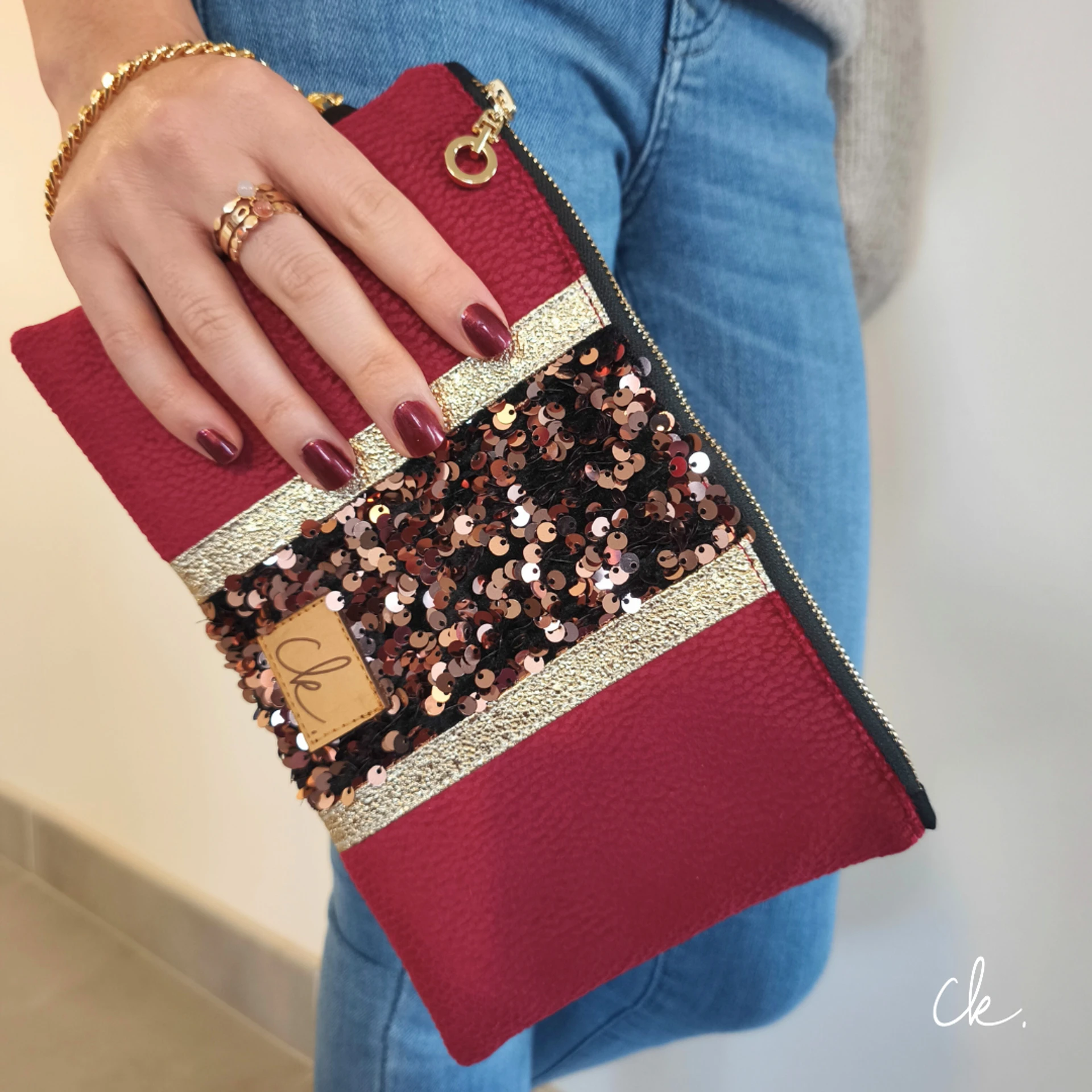 Pochette Belisama Rouge