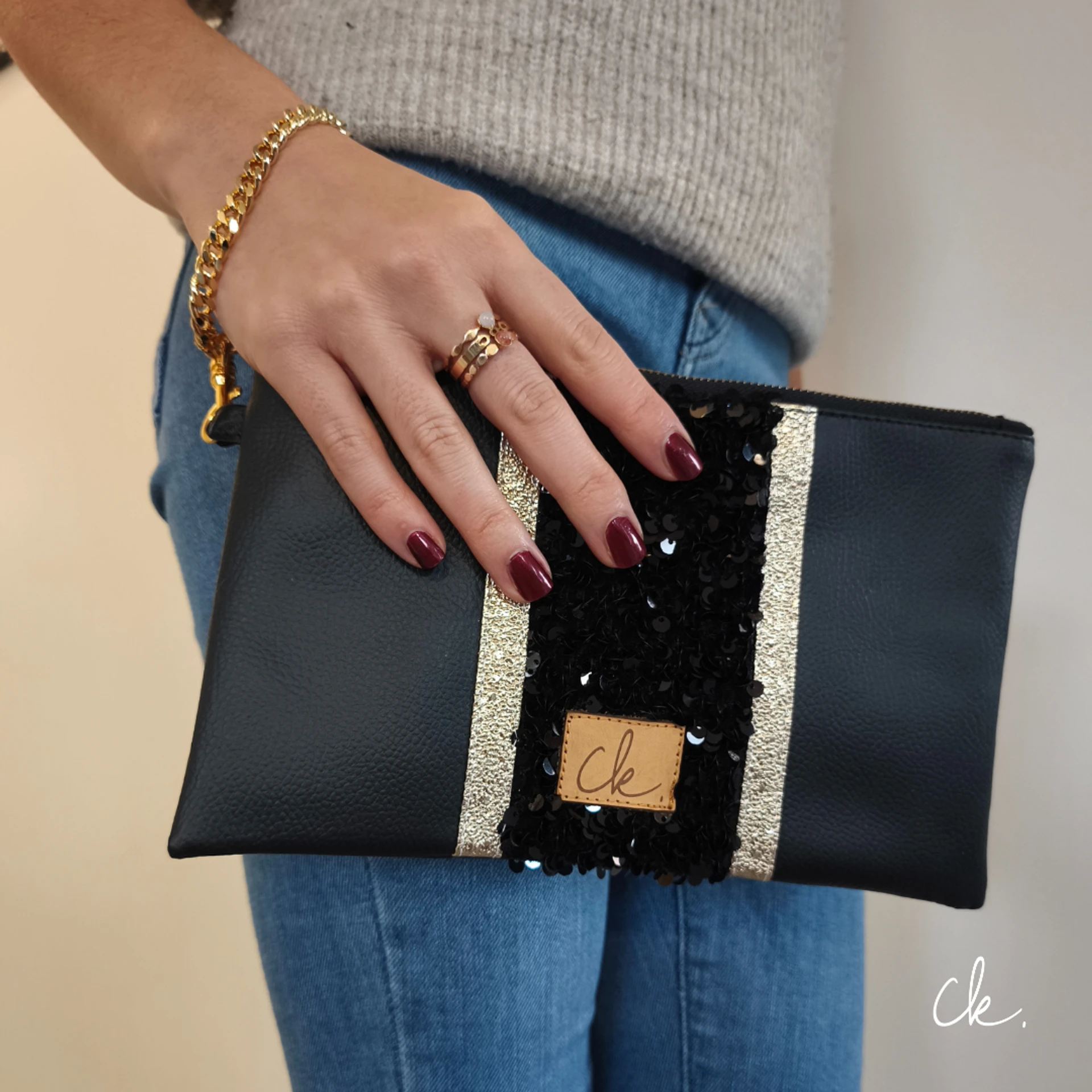 pochette Belisama noir