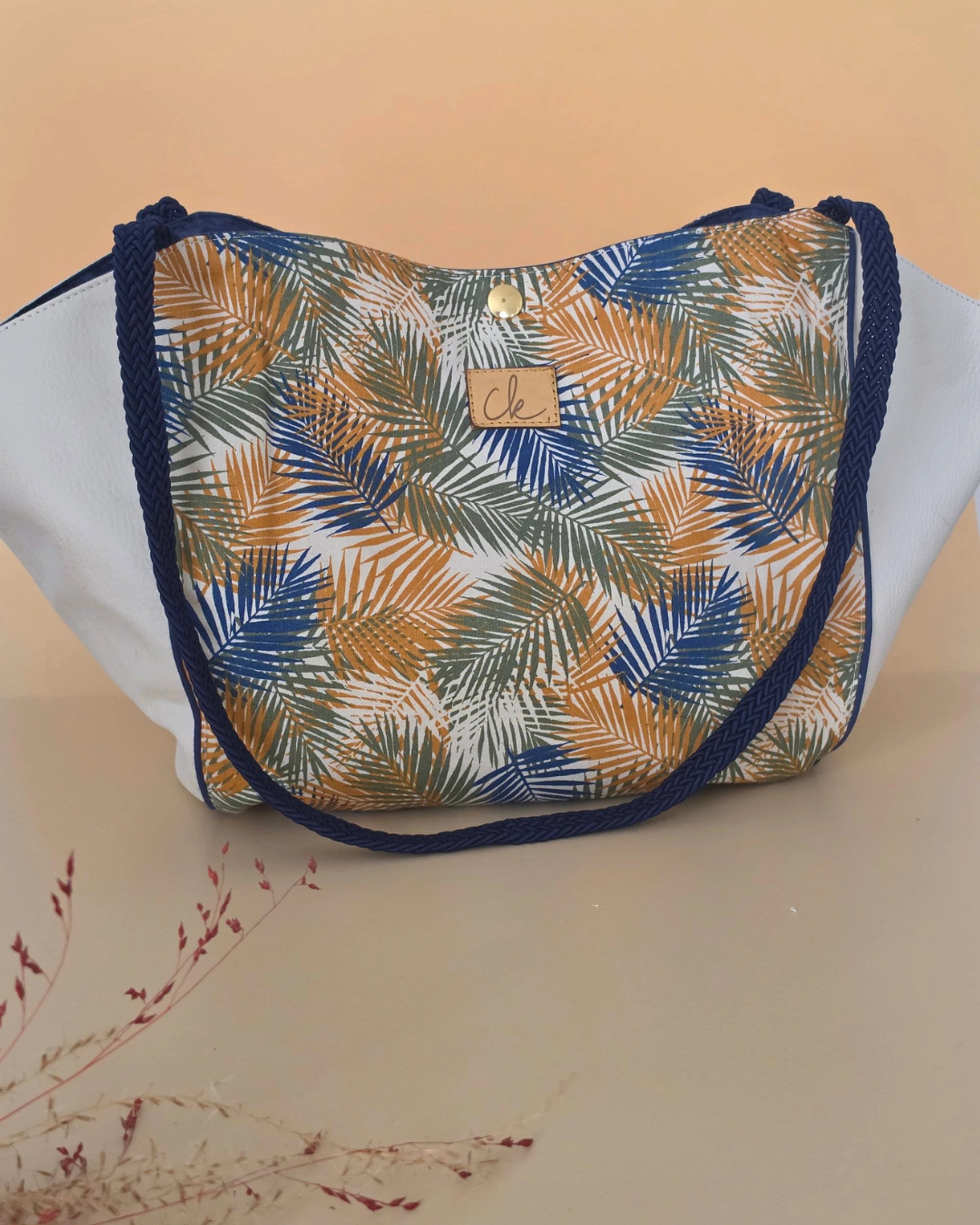 cabas Flidais feuillage