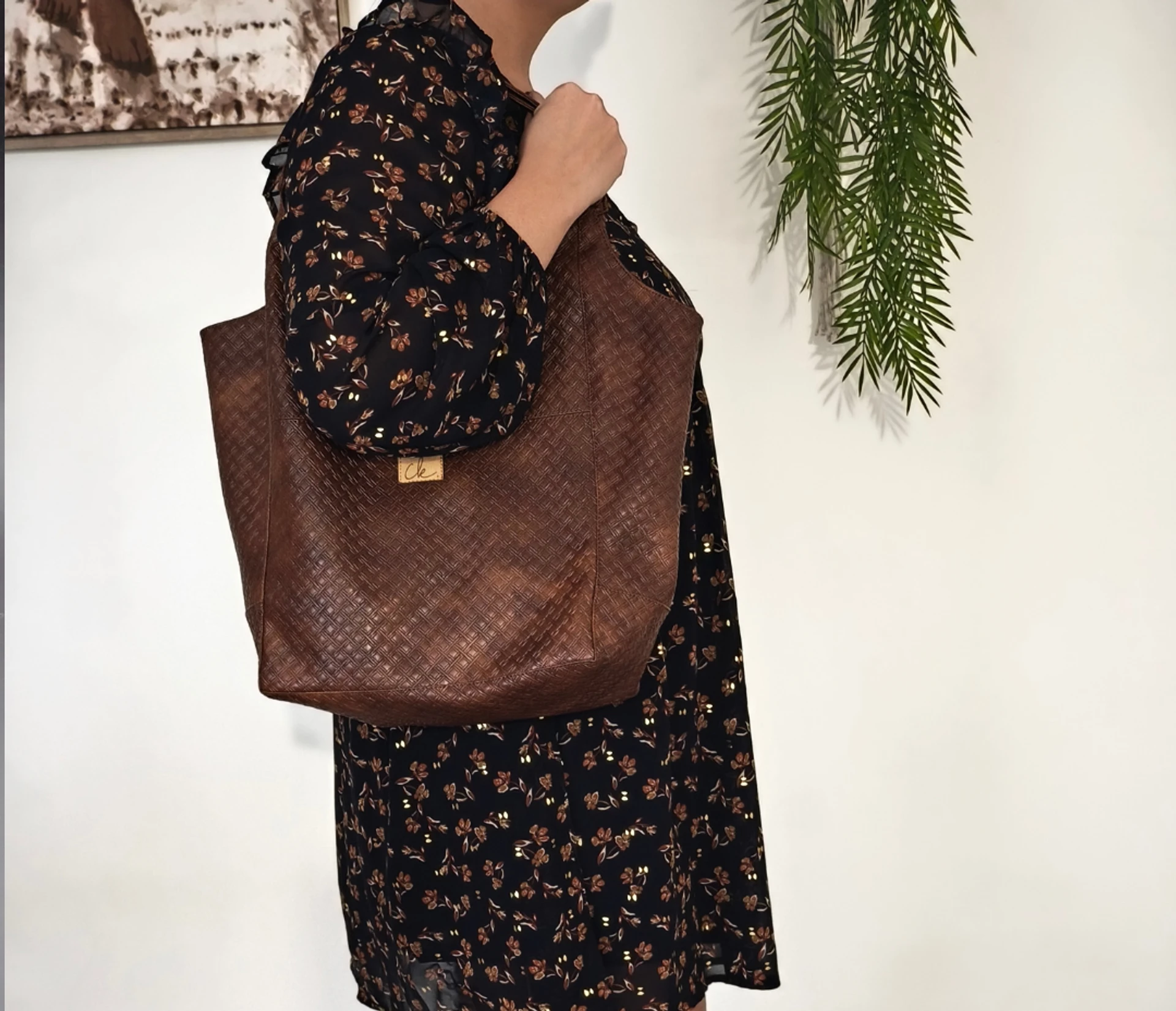 Fourre-tout Artio Terre d'Ambre