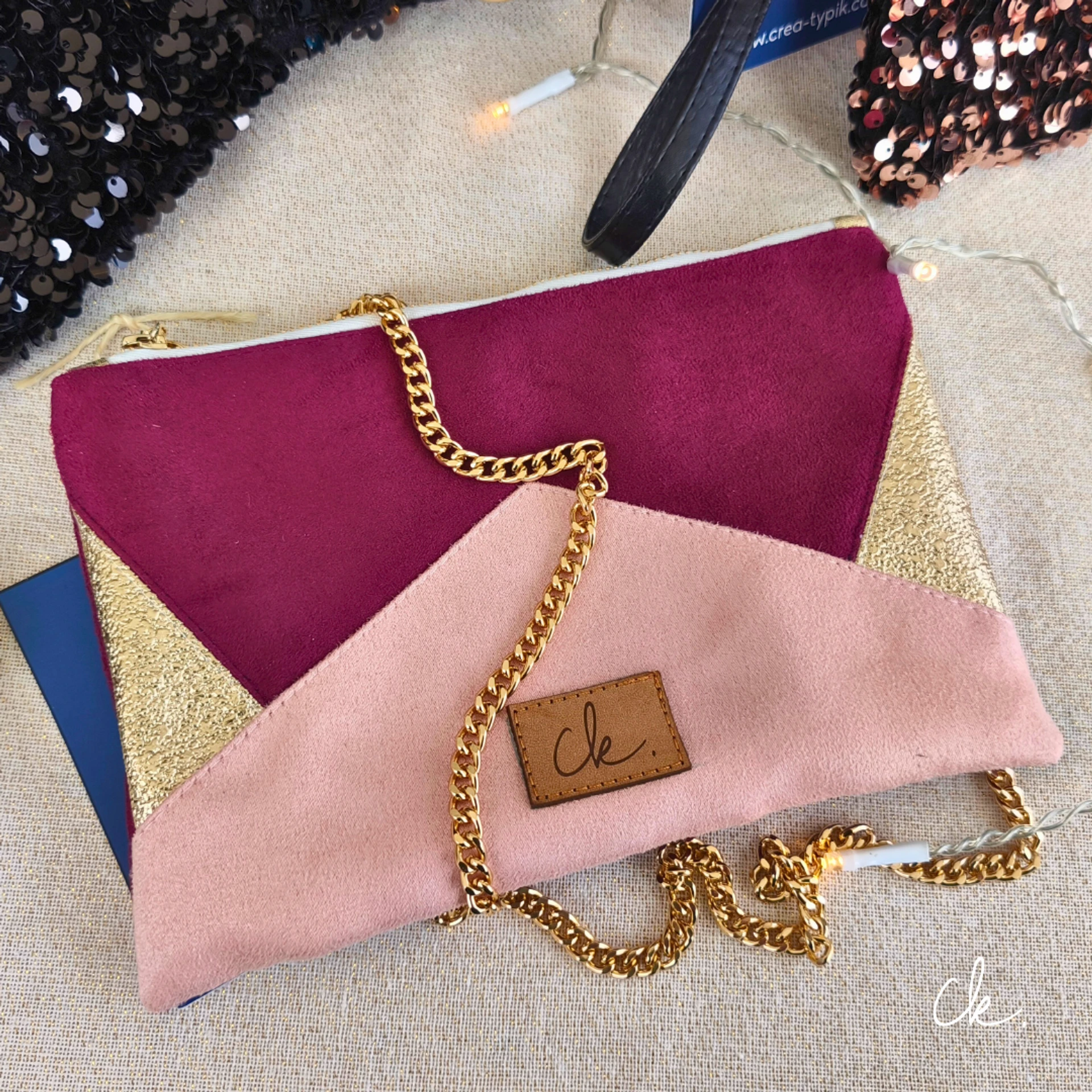 Pochette Brigid rose Pochette Brigid rose